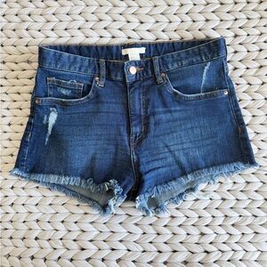 H&M Dark Denim Shorts